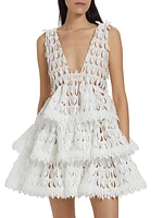 Harper Cut-Out Tiered Minidress