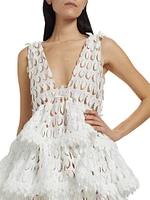 Harper Cut-Out Tiered Minidress