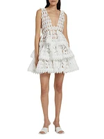 Harper Cut-Out Tiered Minidress