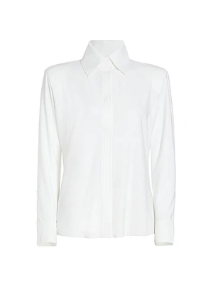 Bonded Knit Structured Shirt