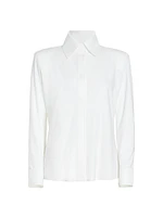 Bonded Knit Structured Shirt