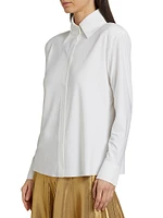 Bonded Knit Structured Shirt