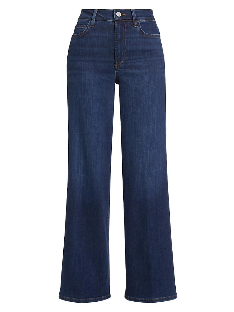 Le Slim Palazzo Wide-Leg Jeans