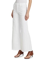 The Roller Fray Mid-Rise Wide-Leg Pants