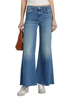 The Roller Mid-Rise Wide-Leg Jeans