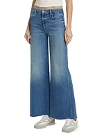 The Roller Mid-Rise Wide-Leg Jeans