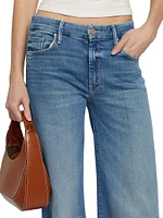 The Roller Mid-Rise Wide-Leg Jeans