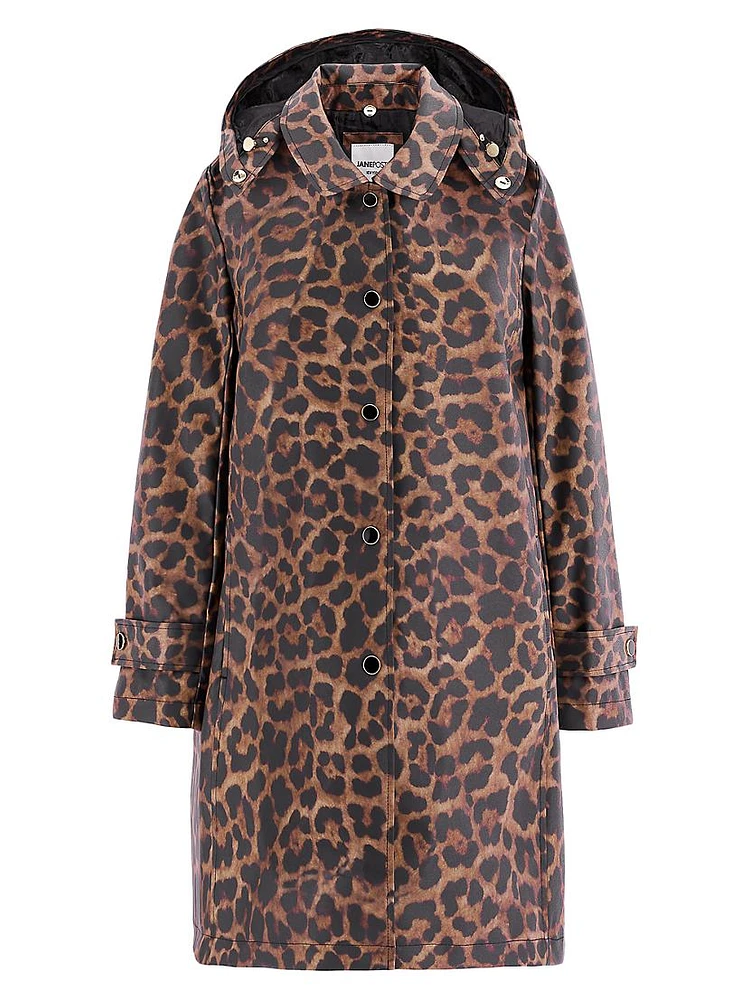 Iconic Princess Leopard Slicker Coat