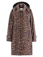 Iconic Princess Leopard Slicker Coat