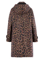 Iconic Princess Leopard Slicker Coat