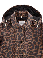 Iconic Princess Leopard Slicker Coat