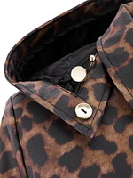 Iconic Princess Leopard Slicker Coat