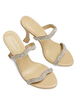 Mariella 110MM Embellished Sandals