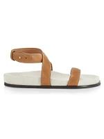 The Leather Chunky Sandals