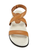 The Leather Chunky Sandals