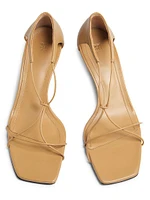 Tie-Knot 50MM Leather Sandals