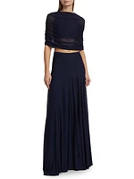 The Lucy Sheer Maxi Skirt