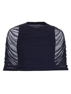 The Lyra Shirred Knit Top