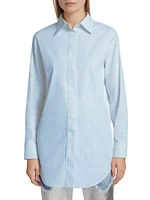 The Mira Split-Back Boyfriend Shirt