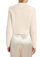 Taylor Knit Crop Jacket