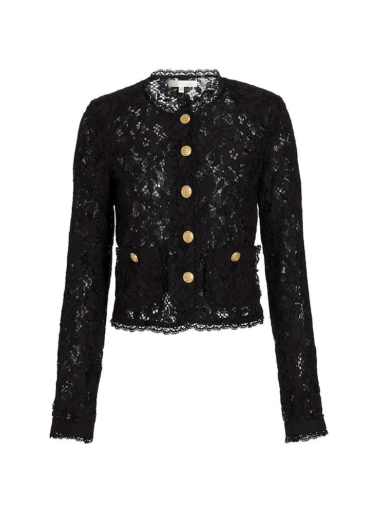 Richard Floral Lace Jacket