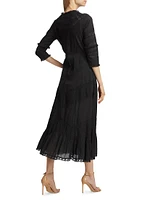 Tansu Lace-Trim Midi-Dress