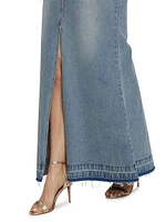 Risia Denim Maxi Skirt