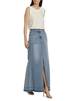 Risia Denim Maxi Skirt