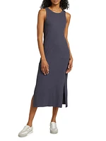 Benson Rib-Knit Midi-Dress