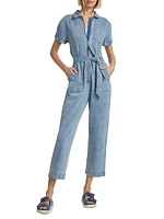 Erika Denim Utility Jumpsuit