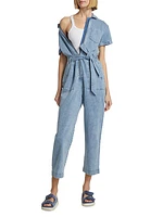 Erika Denim Utility Jumpsuit