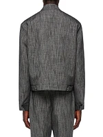 Silk-Wool Pocket Jacket