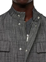 Silk-Wool Pocket Jacket