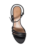 Noor Leather Strappy Sandals