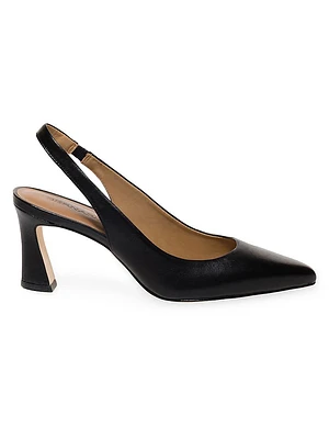 Felicity Leather Slingback Pumps