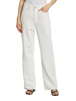 Featherweight Logan Mid-Rise Wide-Leg Jeans