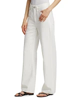 Featherweight Logan Mid-Rise Wide-Leg Jeans