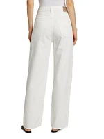 Featherweight Logan Mid-Rise Wide-Leg Jeans