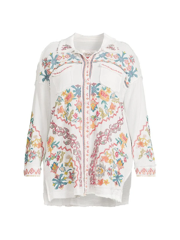 Toyah Folkloric Cotton Blouse