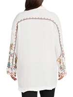 Toyah Folkloric Cotton Blouse