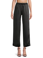 Garcia Satin Straight-Leg Pants