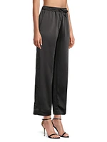 Garcia Satin Straight-Leg Pants