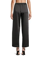 Garcia Satin Straight-Leg Pants