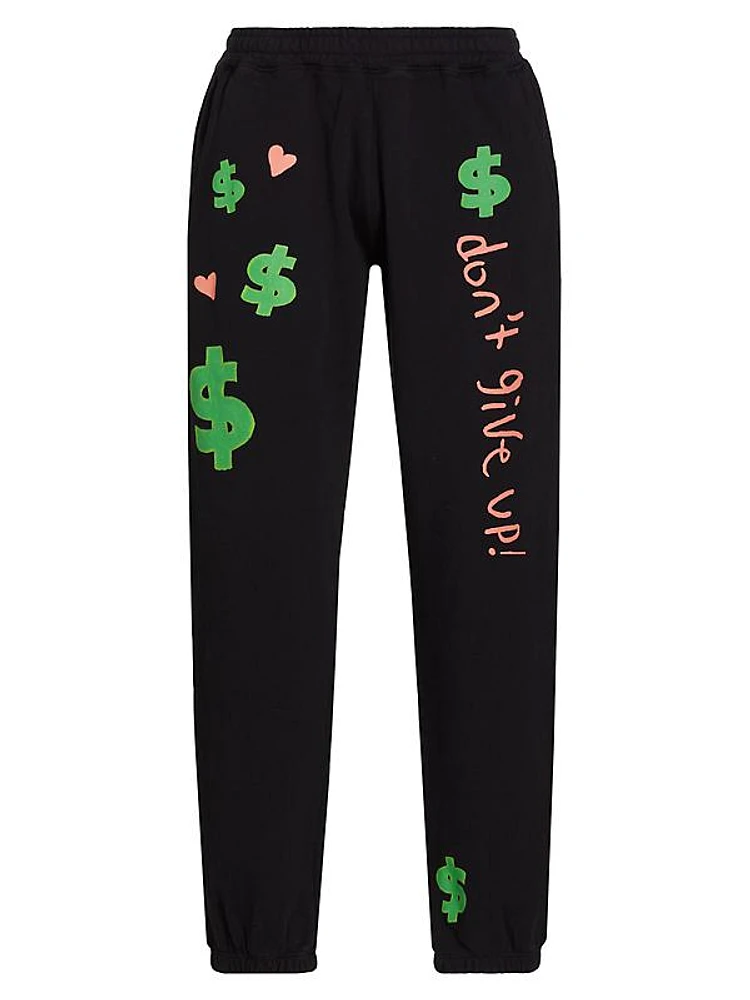 Abundance Money Cotton Sweatpants