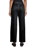 Thicker Bottoms 1 Pleated Straight-Leg Pants