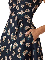 Daniela Floral Midi-Dress