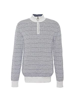 Mitford Cotton Half-Zip Sweater