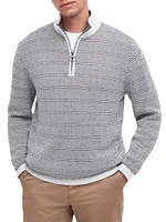 Mitford Cotton Half-Zip Sweater