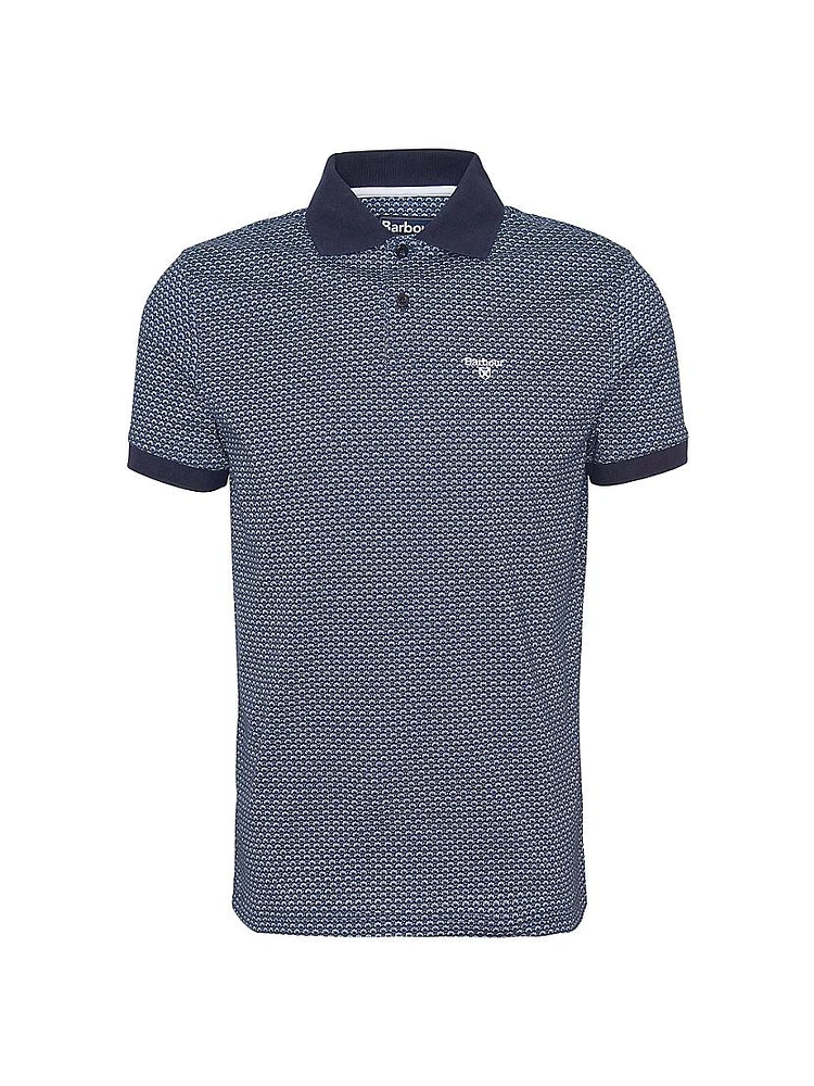 Shell Cotton Polo Shirt