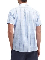 Swaledale Window Pane Print Short-Sleeve Shirt